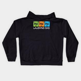 Laughing Gas, Funny Chemistry Periodic Table Teacher Student Kids Hoodie